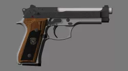 RESIDENT EVIL SAMURAI EDGE standard model (Game Prop Model Gun)