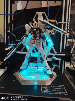 RG Nu Gundam LED Stand