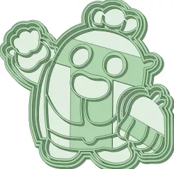 Robo Spike Brawl Stars cookie cutter