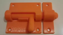Round bolt door bolt (Bolt Lock)