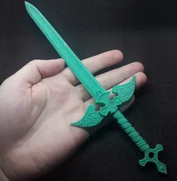 Rune two handed sword