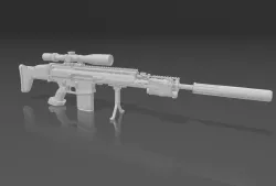 SCAR-H MK17 Sniper Variant (unsupported)