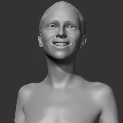 Scarlett Johansson 3D print model