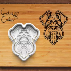 schnauzer miniature Cookie Cutter