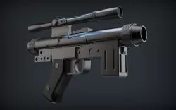 se-14r Death trooper blaster prop 3D print model