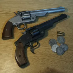 Set of two S&W No3,  Schofield and Russian!