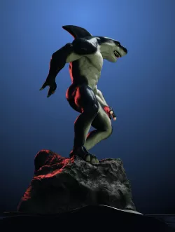 Shark man