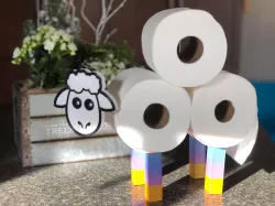 Sheep Toilet Paper Holder
