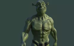 Shrek mamado