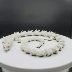 Skull Bone Dragon (Articulated)