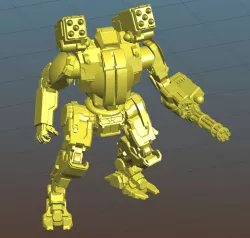 Small mech (robot) big trouble - Remix