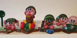 Small pink ball soldiers Not Kirby