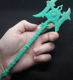 Snake poleaxe