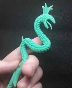 Snake staff