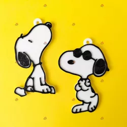 Snoopy 2 pack keychain