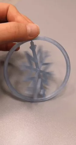 Snowflake decoration