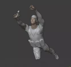 Soldier 4 escaping from scale bomb