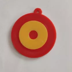 Spanish cockade key ring