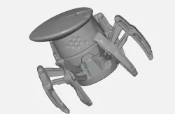 Spider walker nanobot