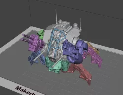 Spider Walker Space Combat Baby Stroller