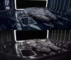 STAR WARS DEATH STAR HANGAR BAY 327 (FOR PERSONAL USE ONLY)