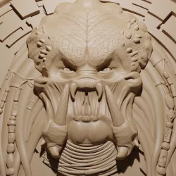STL 3D Model cnc Router Engraver Carving dxf Relief Artcam v carve x carve Shapeoko Aspire cnc file Predator
