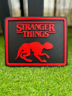 Stranger Things plate