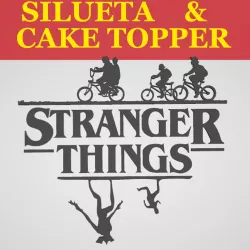 Stranger Things - SIlhouette silhouette - 2 models
