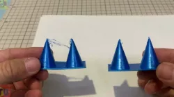 Stringing test cone
