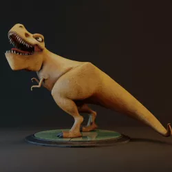 T-Rex - Jurasic P - Fanart