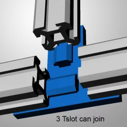 T slot T connector