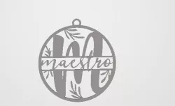TEACHER'S DAY KEYCHAIN MISS TEACHER GIFT