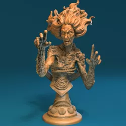 The Drowned Seawitch - bust