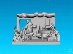 THIS IS FINE - MEME FIGURE