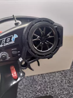 Thumb steer for one handed RC driving