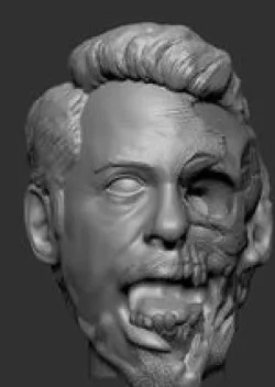 tony stark iron man zombie