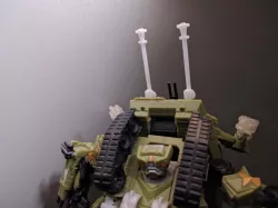 Transformers 2007 leader class brawl - turret remplacement part