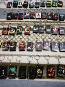 vhs keychain