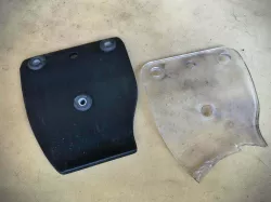 Wind/Water-Foot-Shield - Spare Part - Motrocycle