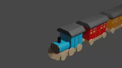 Wooden Toy Train
