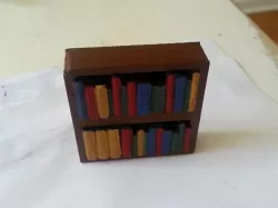 2"x1" Simple Tabletop Bookshelf