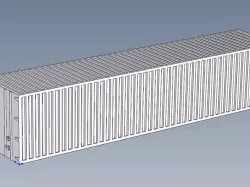 40 Plate Container HO Scale
