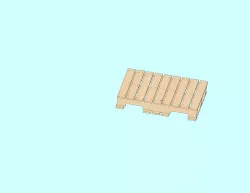48" X 40" Wood Pallet