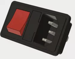 AC Power Inlet - IEC 320 C14