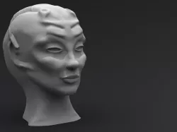 Alien Queen Head