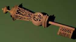 antique key