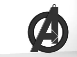 Avengers keychain