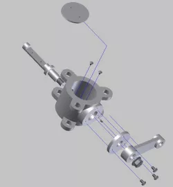 Basic throttle valvle assembly