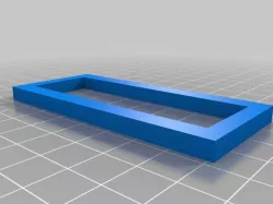 Bezel for 16x2 character LCD