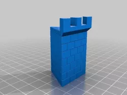 Castle Walls and Wizard Tower